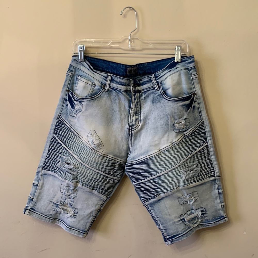Black Brand Shorts